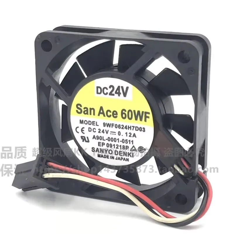 

Новый 9WF0624H7D03/D04/D05 6 см 60*60*15 мм 24 В 0,12 А pr05 шпиндель FANUC приводной вентилятор