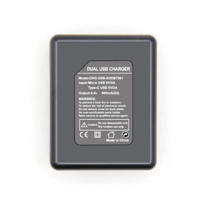 652F Travel Friendly AHDBT501 Battery Chargers for AHDBT501 Batteries Enabling Fast Simultaneous Charging and Portable Size