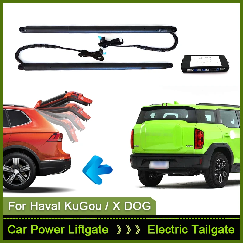 For Haval Kugou/X DOG 2022~2024 Car Electric Tailgate Lift System Auto Tail Gate Opener Automatic Lifting Rear Door for Trunk