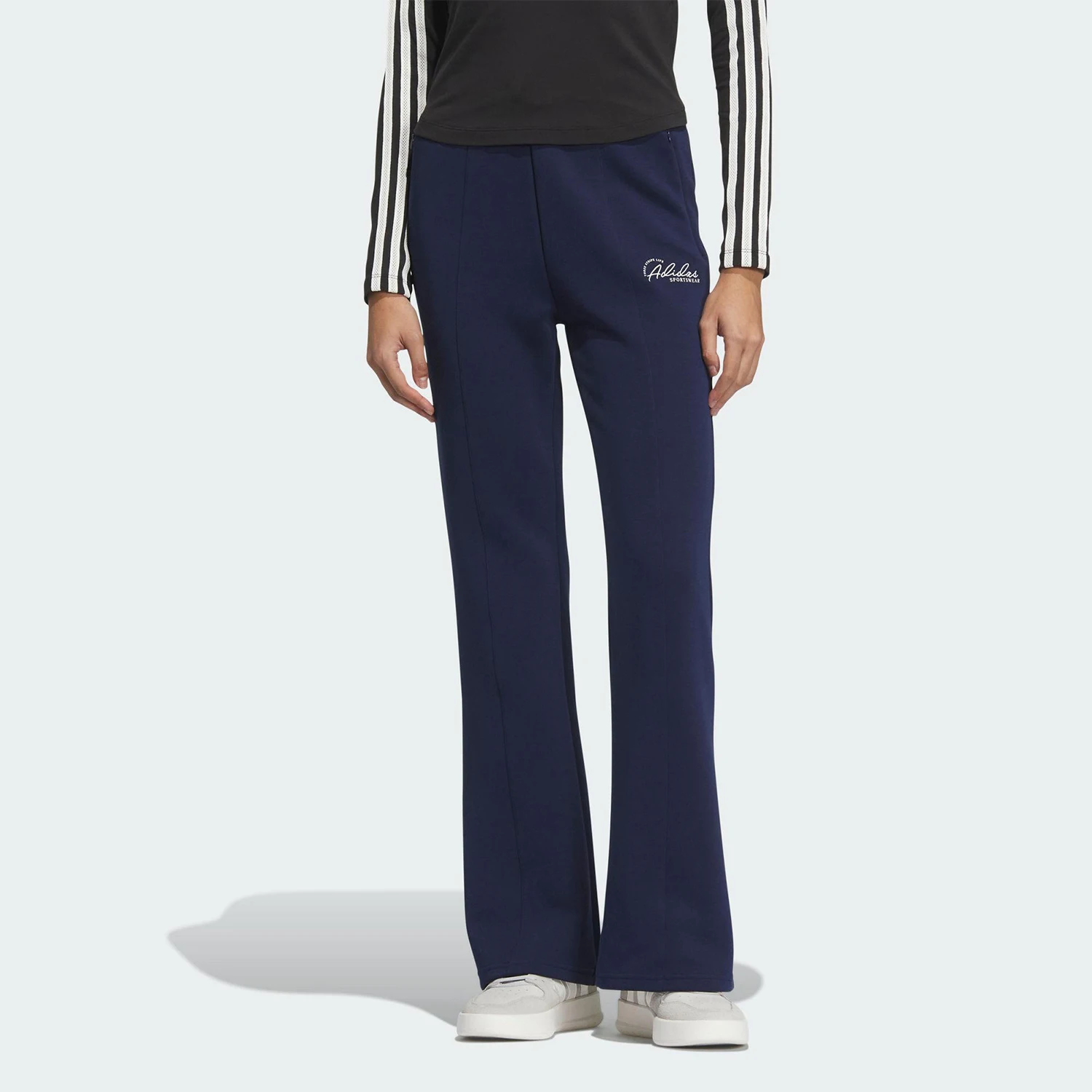 Adidas genuine Spring 2025 Women's Slim Fit Flared Pants JZ1648