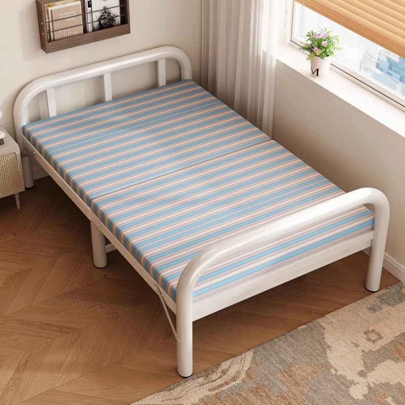 

Aesthetic Reading Folding Bed Frame Nordic Bedroom Lounge Folding Bed Princess Sleeping Camas Matrimoniales Home Furniture
