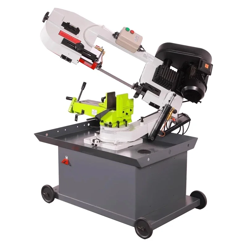 HX712R Large Metal Cutting Machine industry Steel Pipe Woodworking Band Saw plastic wood cable leather Cutting Tools