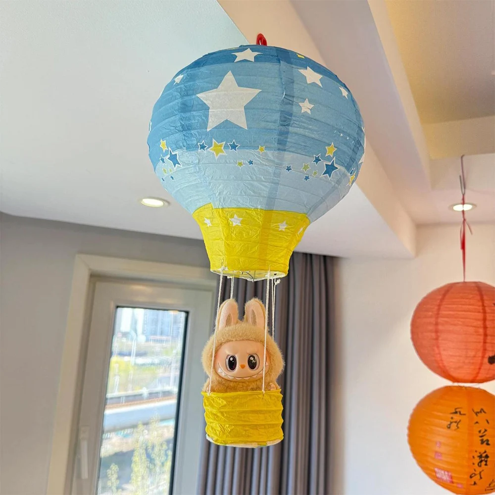 

Воздушный шар для ящика для хранения Labubu, волшебный дисплей, гостиная, спальня, воздушный шар, подвесные аксессуары