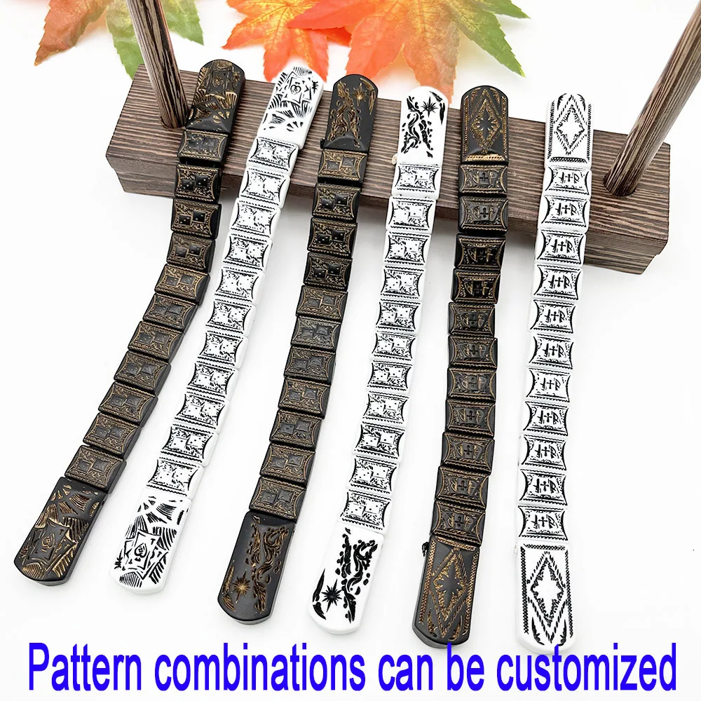 NJ43- NEW CHETKI Foldable Between Fingers Companion Exquisite Resin Prayer Beads Changing Destiny Meditation DIY Accessories