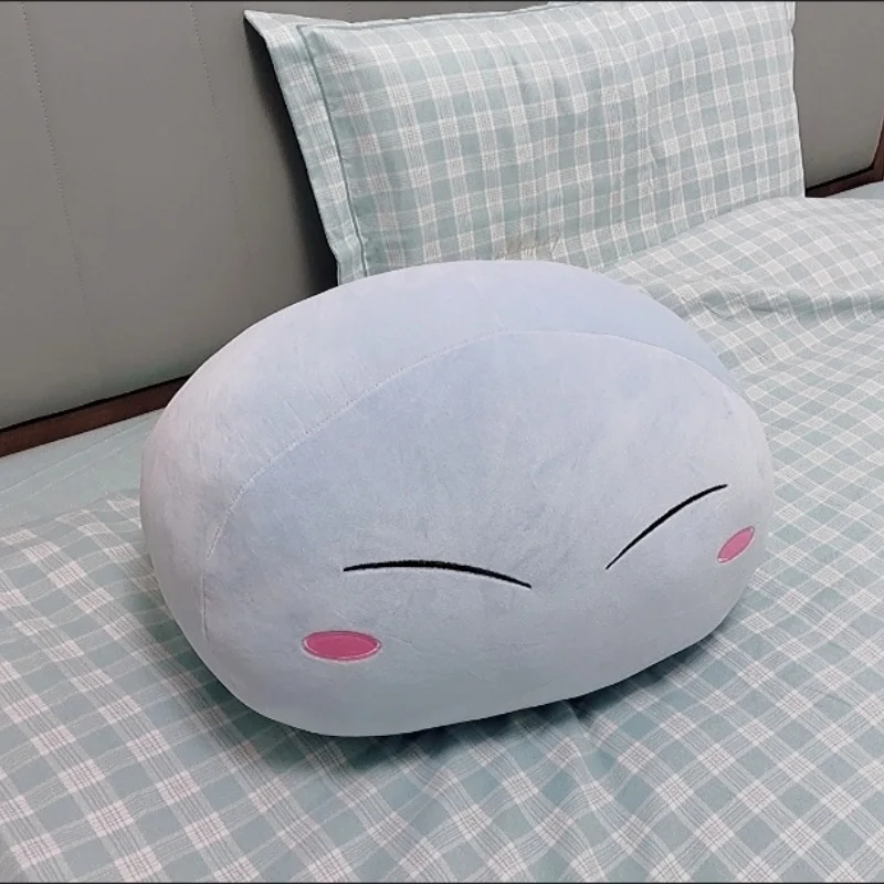 Rimuru Randapparatuur Slime Kussen Kussen Demon Lord Cute Lord Dango Ronde Pluche Bal Anime Pluche Pop Collectie Speelgoed Cadeau