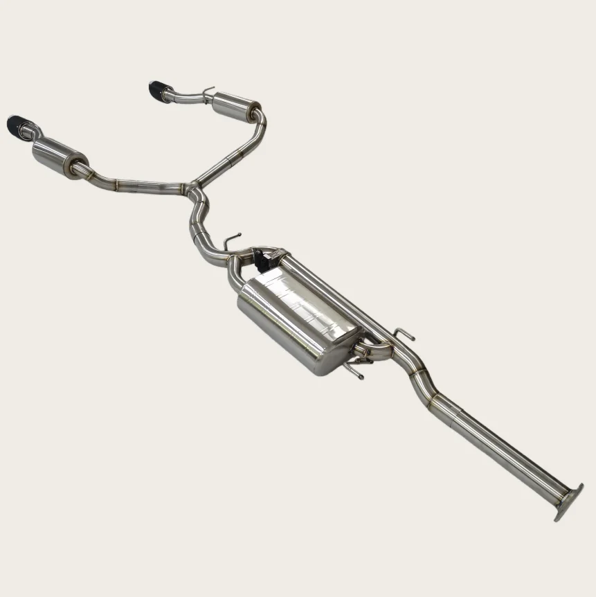 Racing Sport Stainless Steel Catback Exhaust Muffler Pipes Assembly for  Highlander 2.0T Car Modification