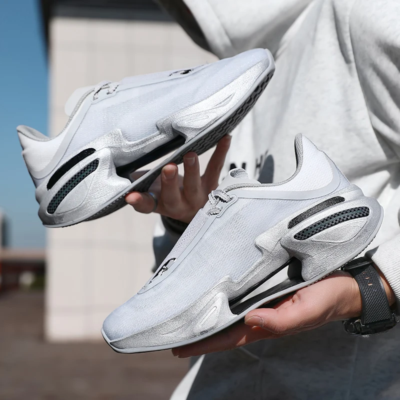 

Hip Hop Big Size Shoes Men Women Sports Sneakers High Quality Actual Combat Shock-Absorption Couple Running Shoes Free Shipping