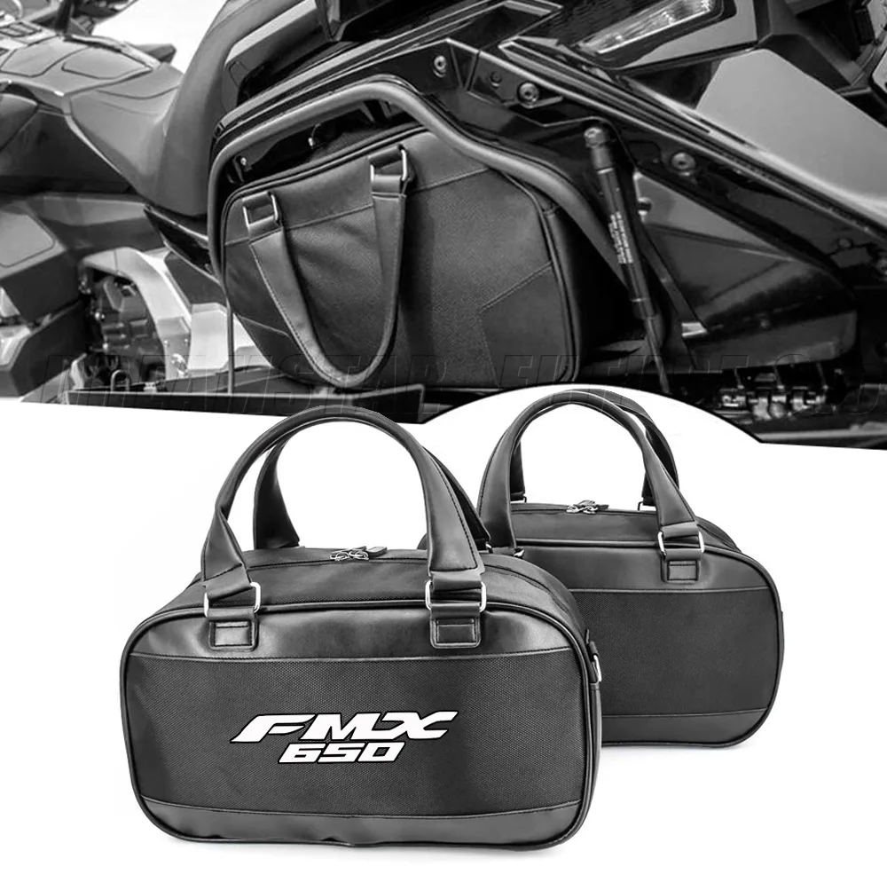 

For Honda FMX650 Super Moto 2005 2006 2007 2022 2023 Motorcycle Trunk Saddlebag Saddle bags Liner Set Inner Bag Side Case