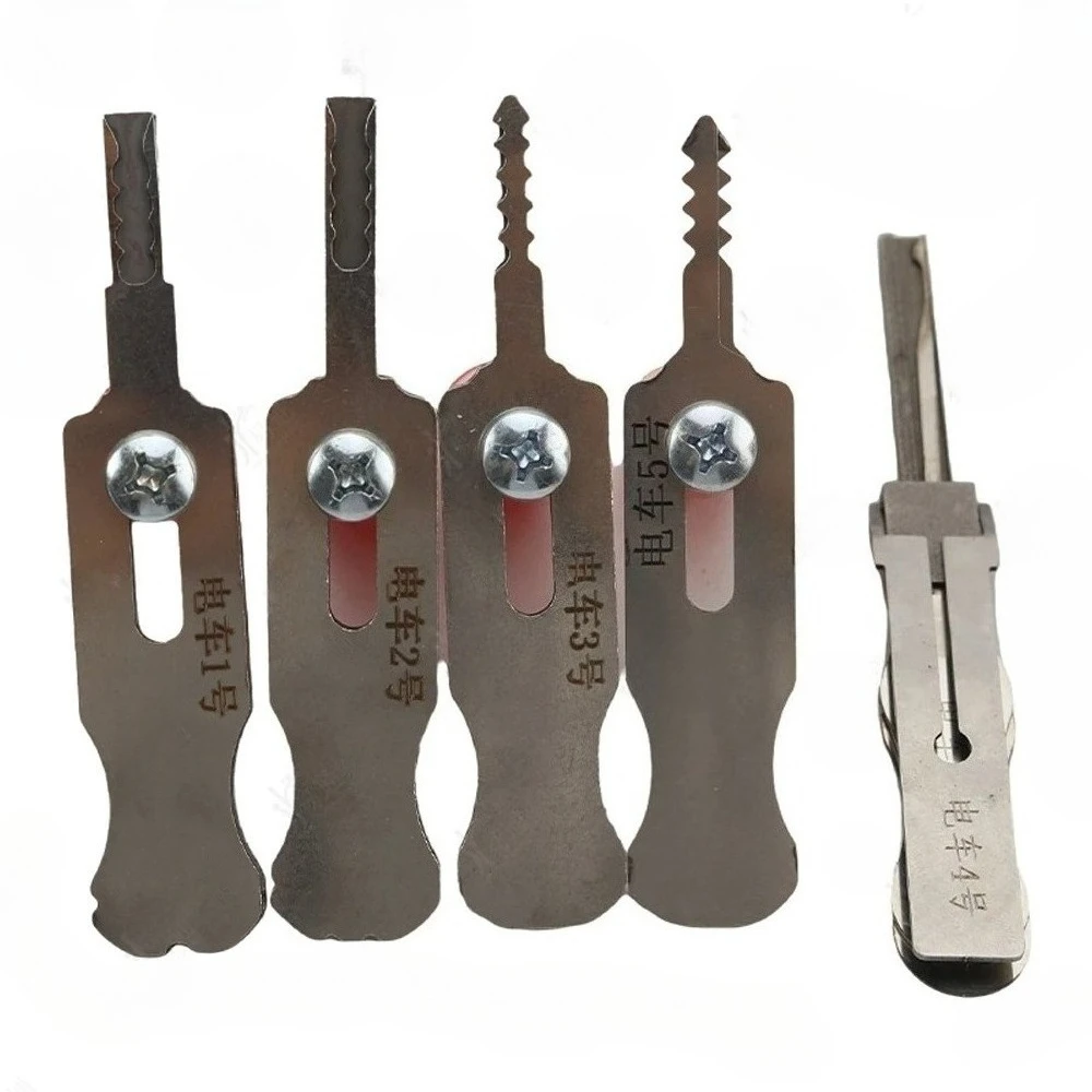 5PCS/SET Electric Vehicle Tools For Flat Milling And Internal Slot Milling Tools hand Tool