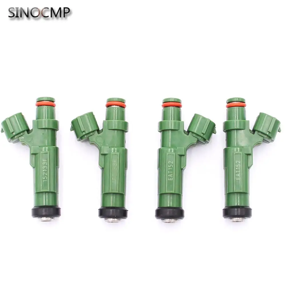 4PC Car Fuel Injector 63P-13761-01 63P-13761-01-00 For 2014 & LATER YAMAHA MOTORS 150HP F150TXRD 150HP 2005 Engine Parts Replace