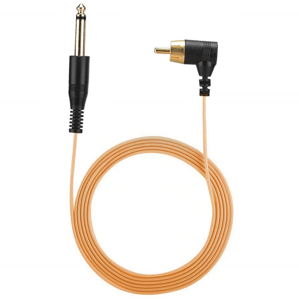 สายคลิปสัก, ขั้วต่อสายเคเบิล RCA เครื่องสักแหล่งจ่ายไฟอุปกรณ์เสริมสายคลิปสักสำหรับเครื่องตลับหมึกแบบโรตารี่