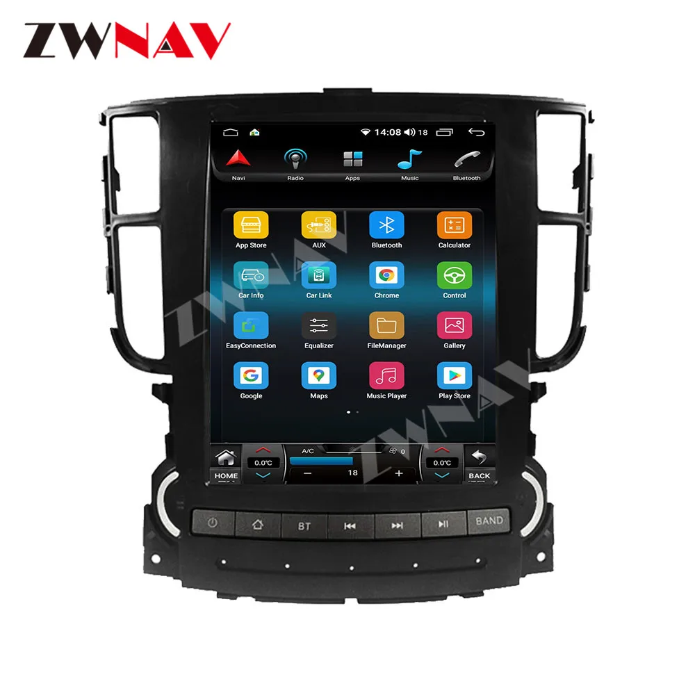 15.6 Inch Touch Screen For Acura TL 2010-2018 Android 14 GPS Navigation WIFI 4G BT Carplay Car Multimedia Player Head Unit