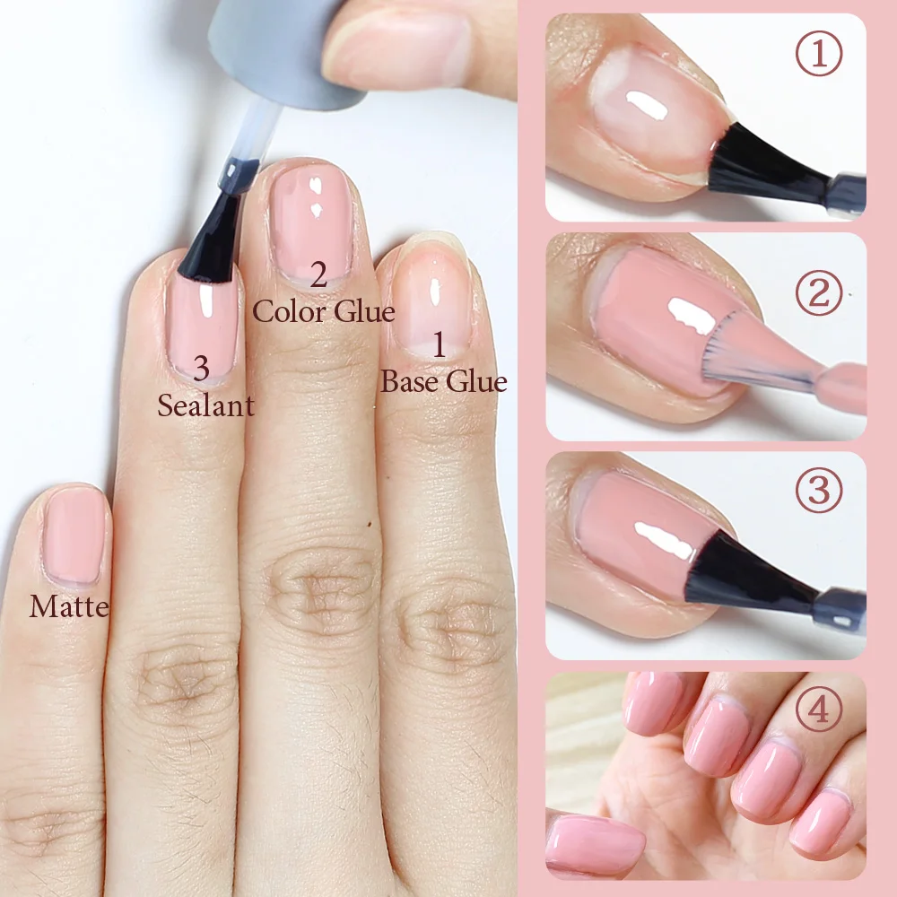 Rainbow Ghini 8ML 12 pièces/ensemble rouge paillettes Gel vernis à ongles riche Violet SemiPermanentNail vernis champignon Taupe longue durée UV Gel