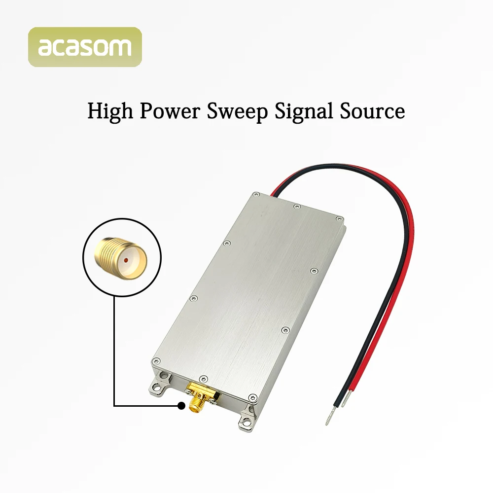 5150-5350M 5.2G  5G   50W  GAN Module Power Amplifier  RF UUAV FFPV  Dronne Sweep Signal Source