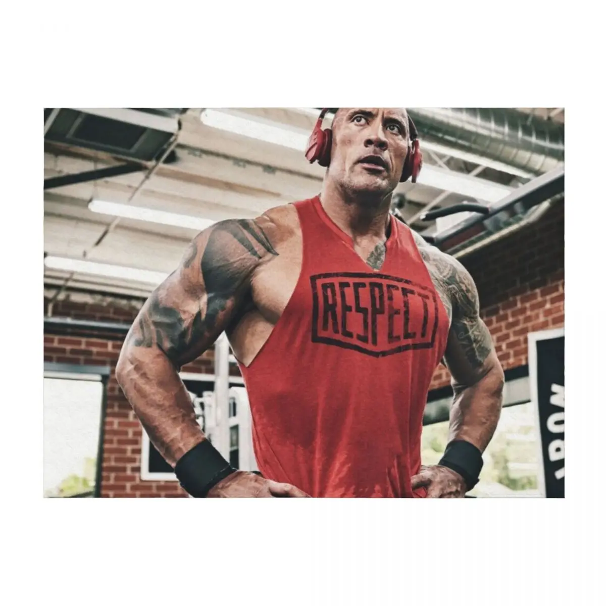 

dwayne johnson Throw Blanket blankets ands Fashion Sofas Comforter Personalized Gift Blankets