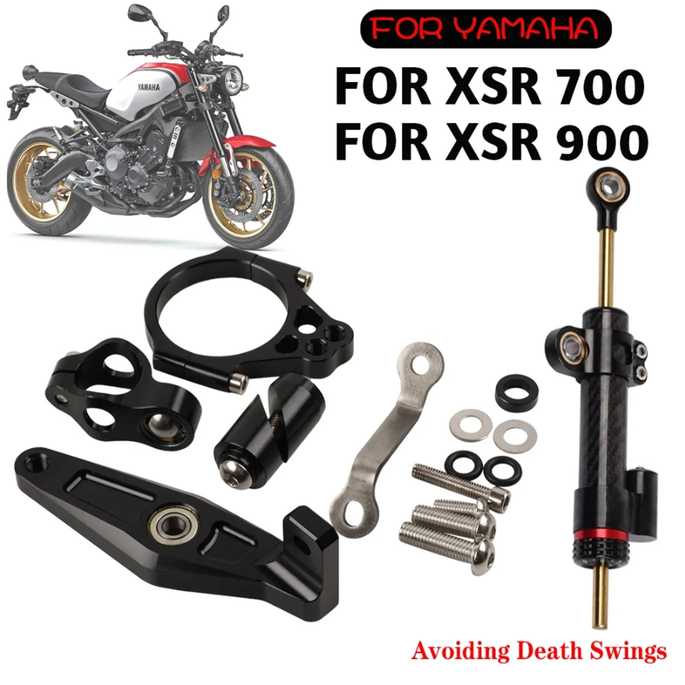 For YAMAHA XSR700 XSR 900 xsr900 xsr 700 2022 2023 2024 New Motorcycle Accessories Adjustable Steering Damper Stabilizer Fit