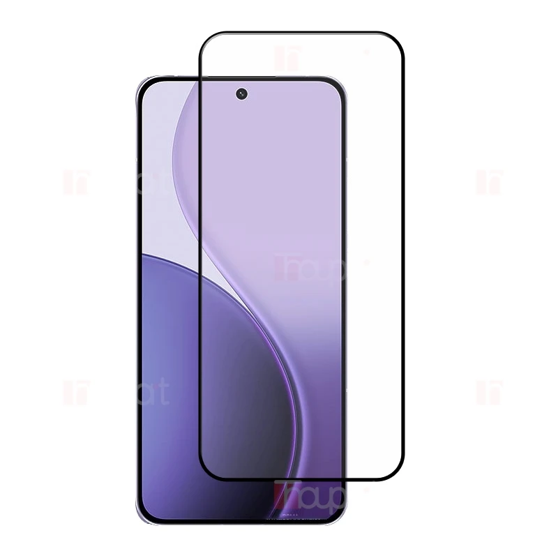 4 + 2 حزمة من الزجاج المقسى بالغراء الكامل لهاتف OPPO Reno 14 Pro واقي شاشة 9H شفاف مضاد للخدش + طبقة كاميرا من الألياف الناعمة #2