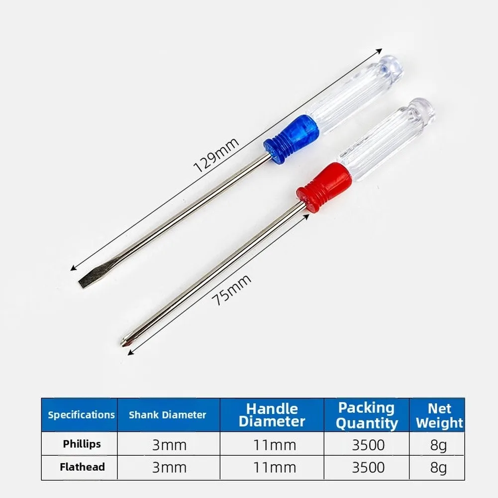 Compact Multi-purpose Screwdriver Set For Phillips Flathead Small Tools For Electronics Repair Home Maintenance Hand Tool