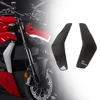 Ducati Streetfighter V2 2021-2022 리얼 탄소 섬유 사이드 패널 페어링 전면 사이드 커버, 오토바이 수정 3