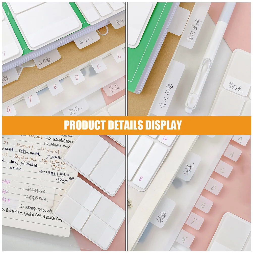 

280pcs Sticky Reading Strips Page Markers Index Tabs For Notes Labels Memos Home Office Use Safe Material Portable
