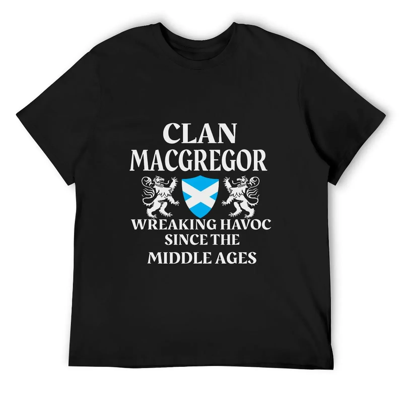 Macgregor Scottish Family Clan Scotland Name Gift T-Shirt designer shirts new edition T-shirts for men cotton