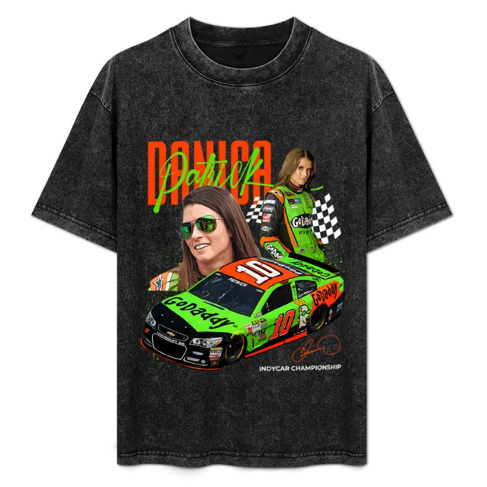 Camiseta Danica Patrick de manga corta y tejido elástico suave