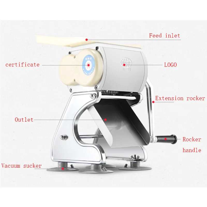 220V multifunctional electric meat grinder, multifunctional commercial small dicing and dicing machine, meat cutter