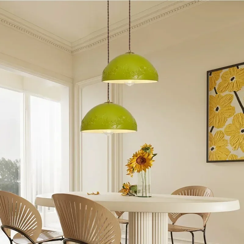 

Wabi Sabi Colorful Skygarden LED Pendant Light E27 Nordic Minimalism Chandelier Dining Room Hanging Lamp Droplight
