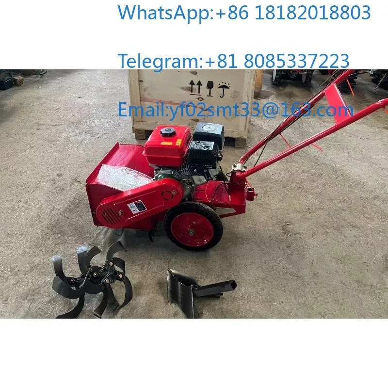 Self Propelled Small Ditcher Weeder Rotary Tiller for Agricultural Farming Field