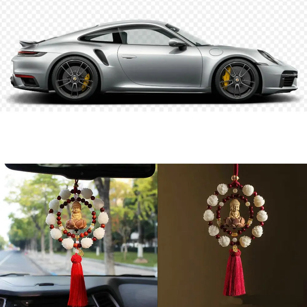 

Ward Off Road Stress & Attract Calm Energy Zen Buddha Car Charm For Porsche 911 964 991 993 996 997 991 993 996 928 968