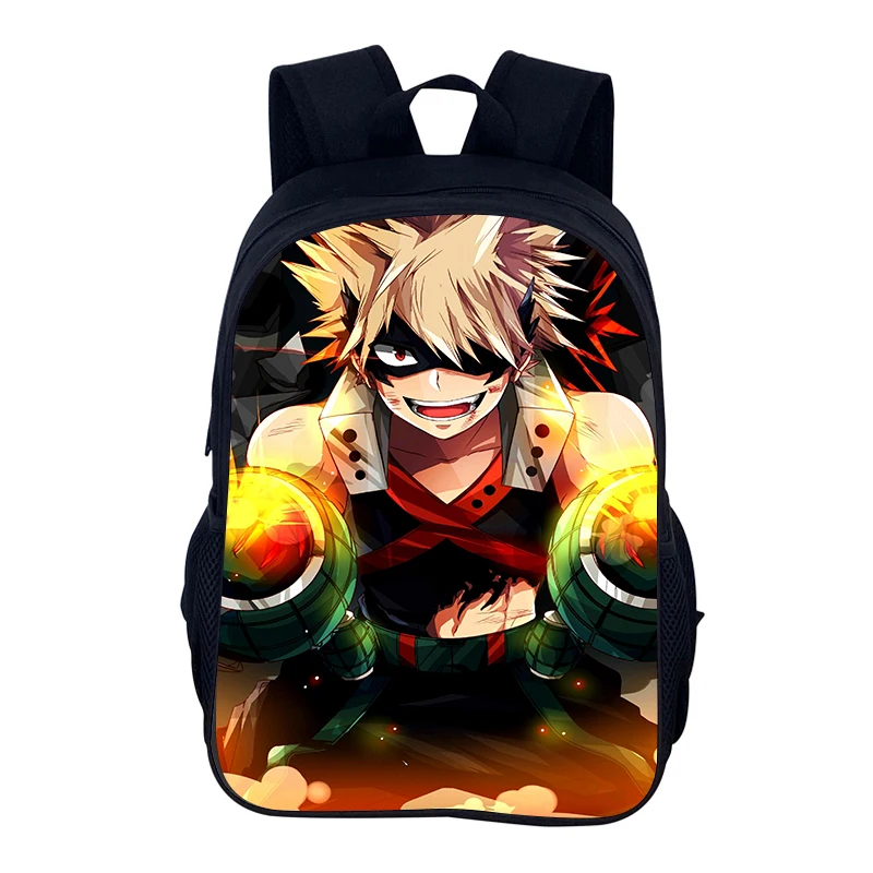 حقيبة ظهر مدرسية من M-My Hero Academia حقيبة ظهر مدرسية حقيبة ظهر Mochila Student M-My Hero Academia حقيبة ظهر هدية عيد الميلاد