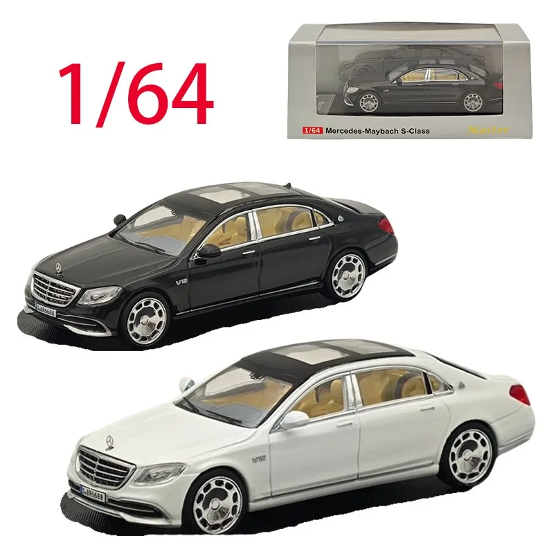 

Master Diecast 1/64 Scale Benz Alloy Car Model Benz Maybach S680 Play Vehicles Toys for Boys Original Box Collection