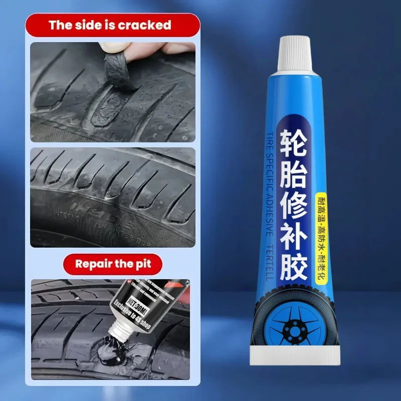 High Viscosity Shoe Glue - Tire Repair Adhesive for Cracked Soles & Damaged Shoes, Waterproof & Wear-Resistant Rubber Filler image 4