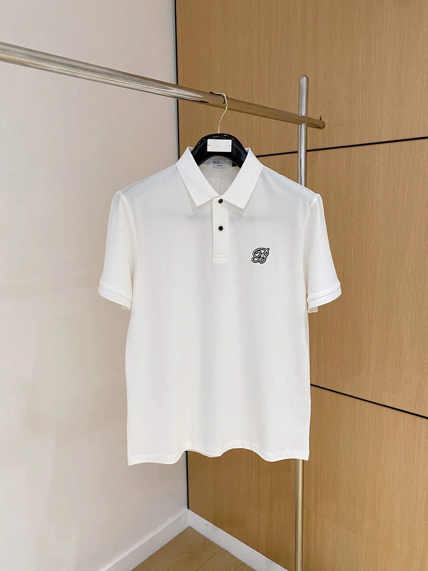 

2025 SS NEW stand-up collar T shirt Long staple Cotton 1895 sewing three-dimensional 3D plate making knitting casual OLD MOENY