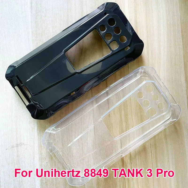 Transparent Phone Case For Unihertz 8849 Tank 3 Pro Case Silicon Soft TPU Bumper Shell for Unihertz Thank 3 Pro 6.79\