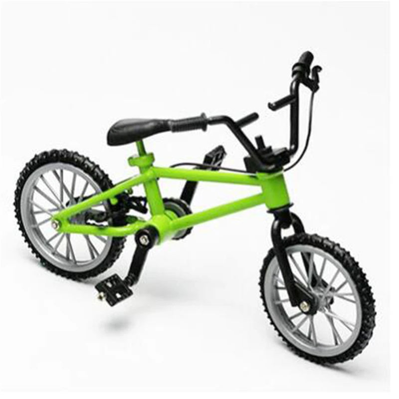 Finger Bmx Bike Speelgoed Voor Jongens Mini Fiets Met Rem Touw Legering Bmx Functionele Mountainbike Model Speelgoed Voor Kinderen Cadeau