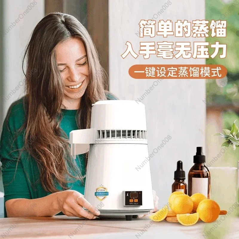 Home Use Mini Automatic Gourd Distiller for Water, Essential Oil, and Hydrosol Extraction