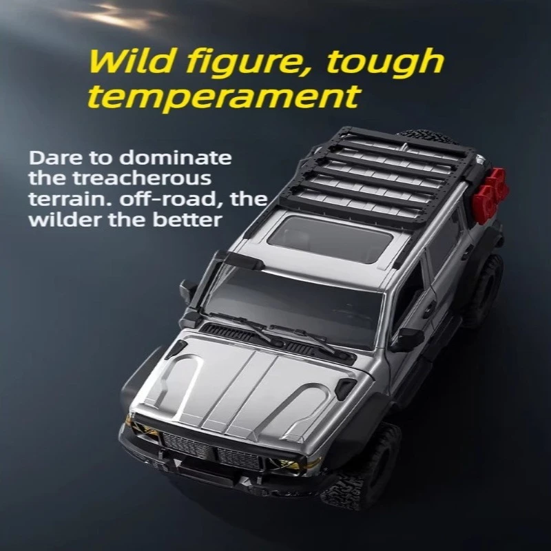 New 1/12 Scale RC MN-300 Crawler Car Model 2.4G Remote Control High Speed 4WD with Cool LED Lights Remote Control Toy Car