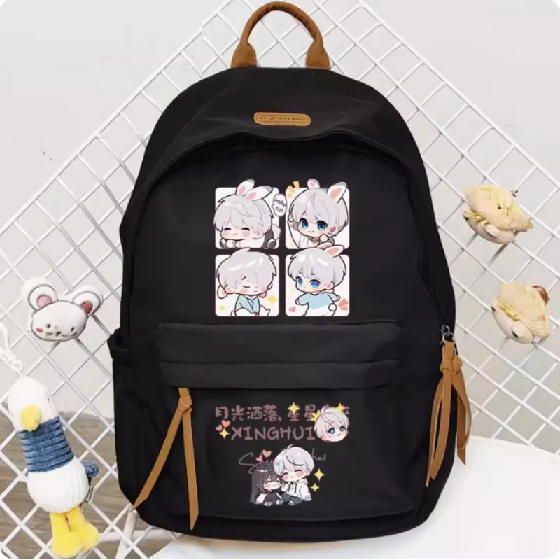 Anime Love and deepspace Xavier Schoolbag Backpack High-capacity Shoulder Bag Cosplay Student Teenage Gift B1606