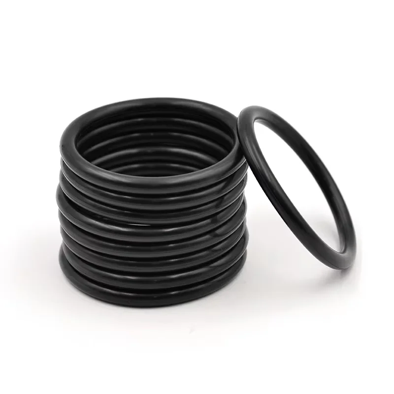 50 قطعة NBR يا خاتم CS 0.5 مللي متر OD 6 مللي متر ختم غسالة النتريل المطاط O-حلقة السباكة جوانات النفط مقاومة ارتفاع درجة الحرارة Oring #5