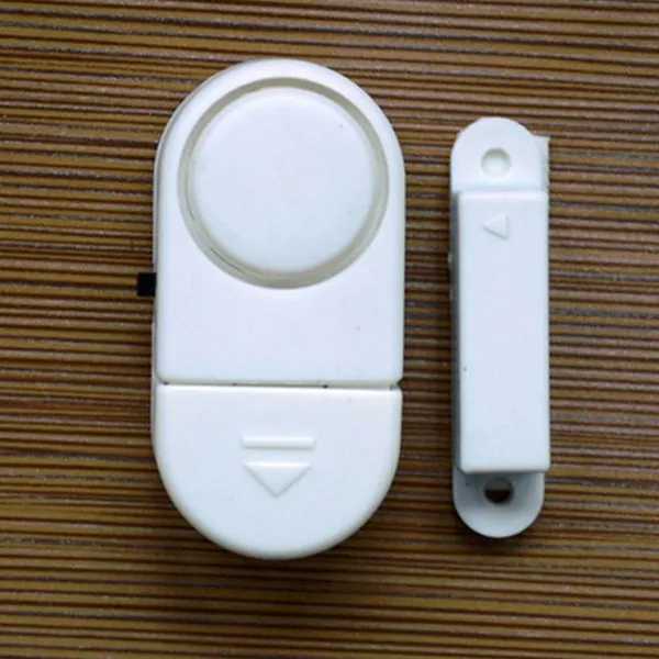 

Беспроводная сигнализация для дверей и окон с магнитным датчиком, громкий сигнал 90 дБ для защиты дома и офиса, белая