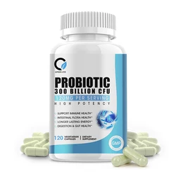 300 Billion Probiotics Supplement with Digestive Enzymes To Improve Intestinal Digestion and Support Weight Loss and Burning Fat