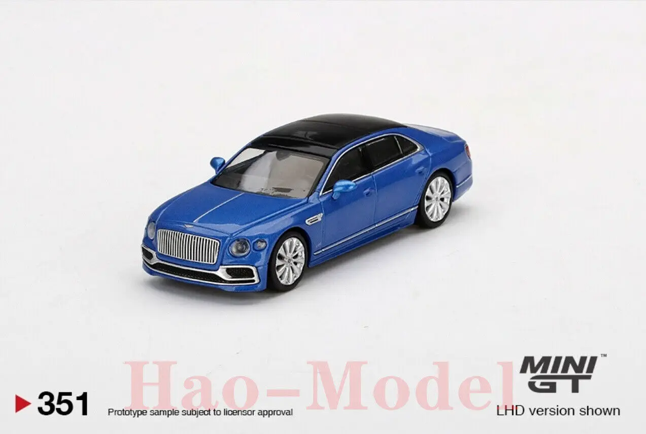 TSM MINIGT 1/64 For Bentley Flying Car Model Alloy Diecast Simulation Toys Boys Birthday Gifts Hobby Display Collection Red