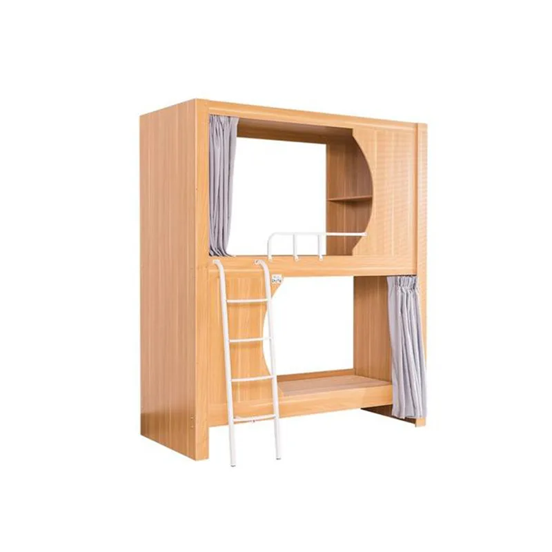 

Customizable Upper and Lower Apartment Wooden Bunk Beds Dormitory High and Low All Inclusive Solid Wood Beds