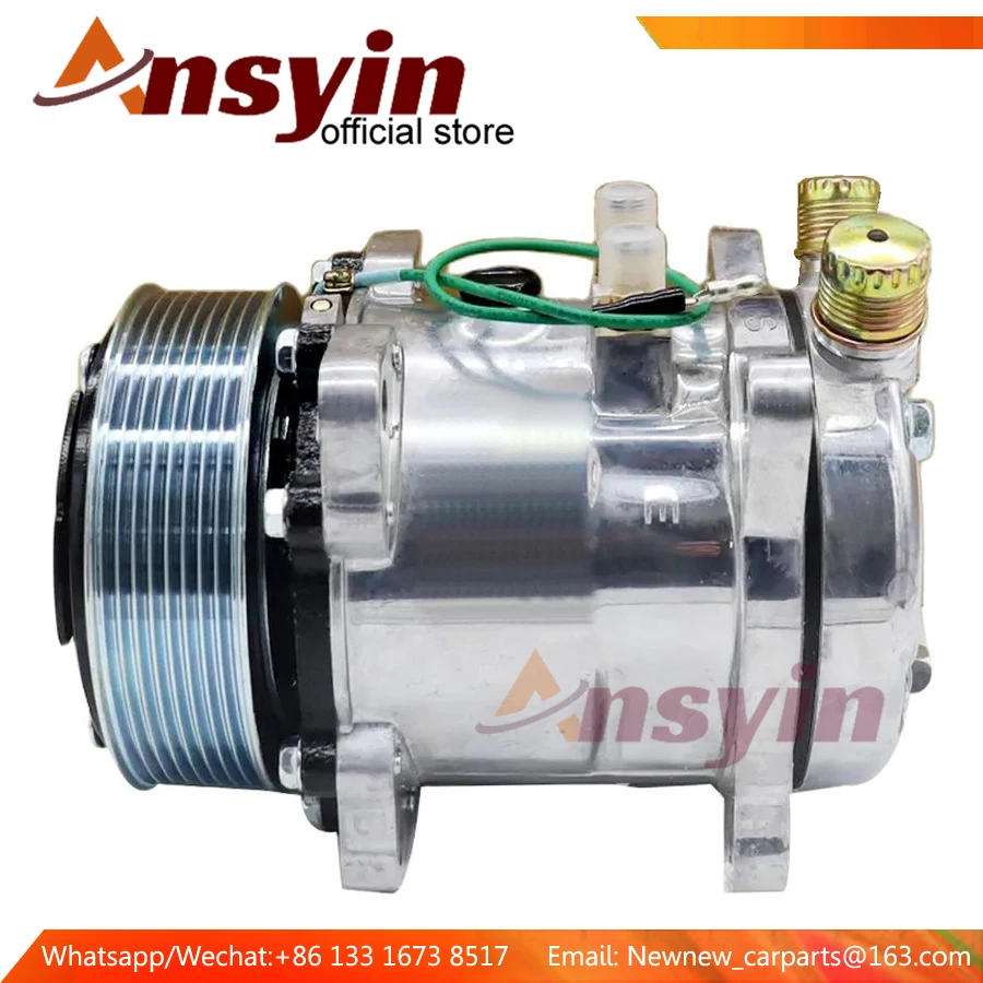 

SD5125 6328 Universal Auto Car Air Conditoner AC A/C Compressor FOR SANDEN 507 5H11 5125 6328 8PK 12V / 24V