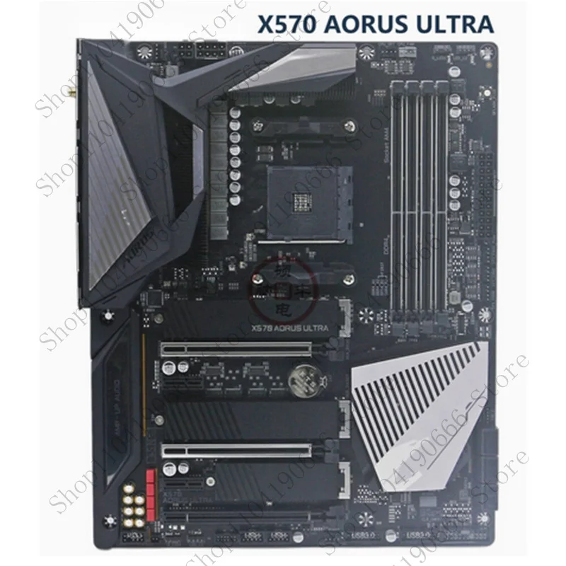 QQ For Gigabyte X570 AORUS ULTRA Desktop Motherboard AMD AM4 DDR4 ATX 128GB Tested.