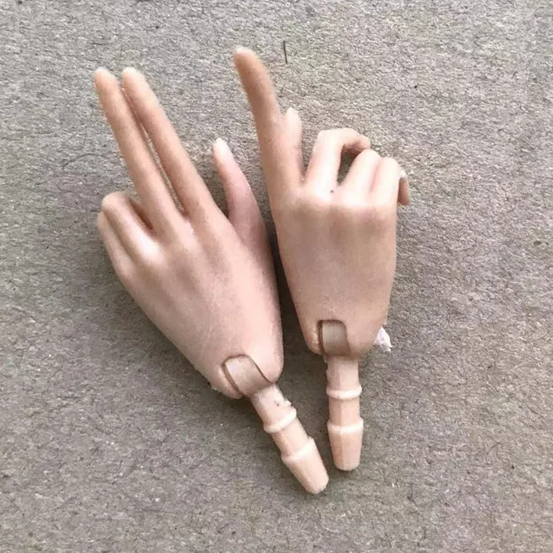 Universal 1/6 Puppe Hände DIY Puppe Dekore Mode Geste Puppe Hände Füße Zubehör Weiß Beige Farbe Puppe Teile Mädchen Geschenke spielzeug – Detail 22