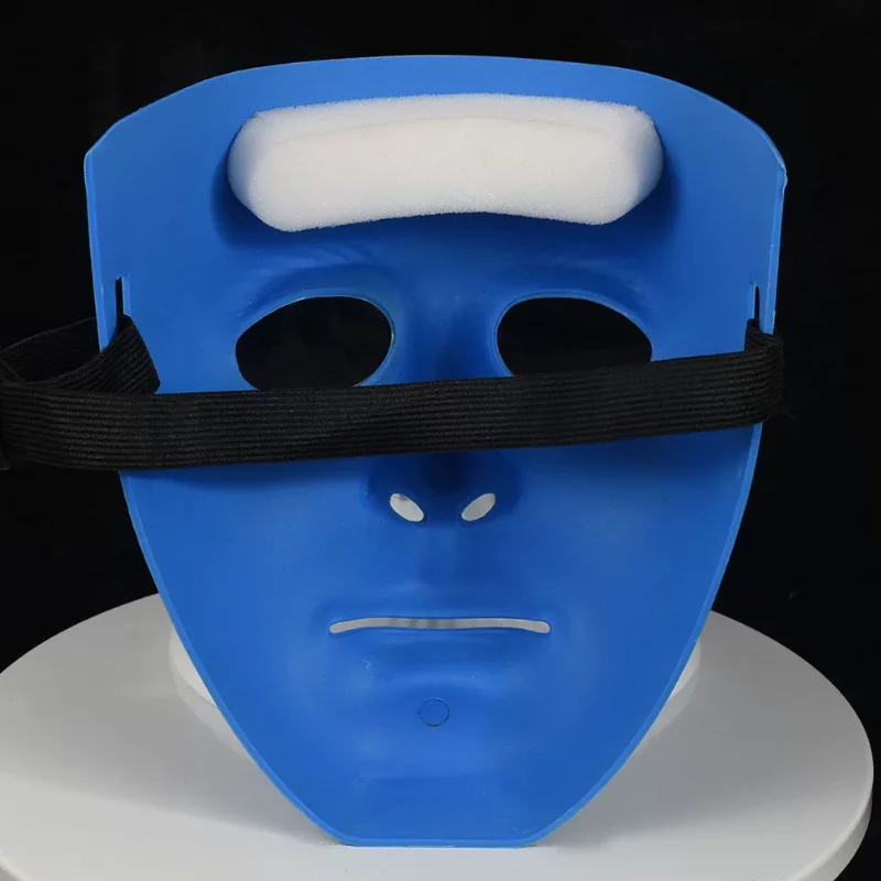 Street Dance Red Black Martial Arts Dancer Mask Mysterious Adult White Fat Man Full Face Mask