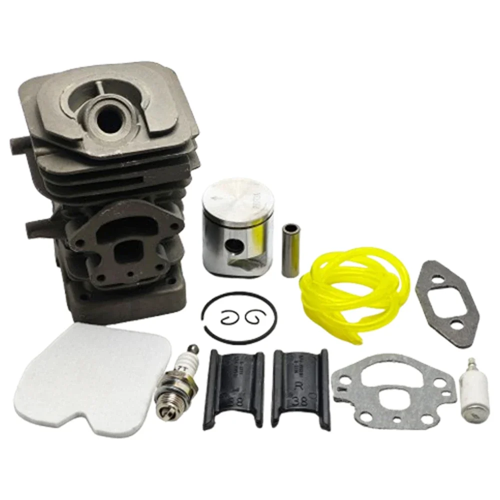 39mm Cylinder Piston Bearing Kit For Husqvarna 240 236 235 236E 240E Chainsaw 545050417 Carb Muffler Gasket Air Fuel Filter Line