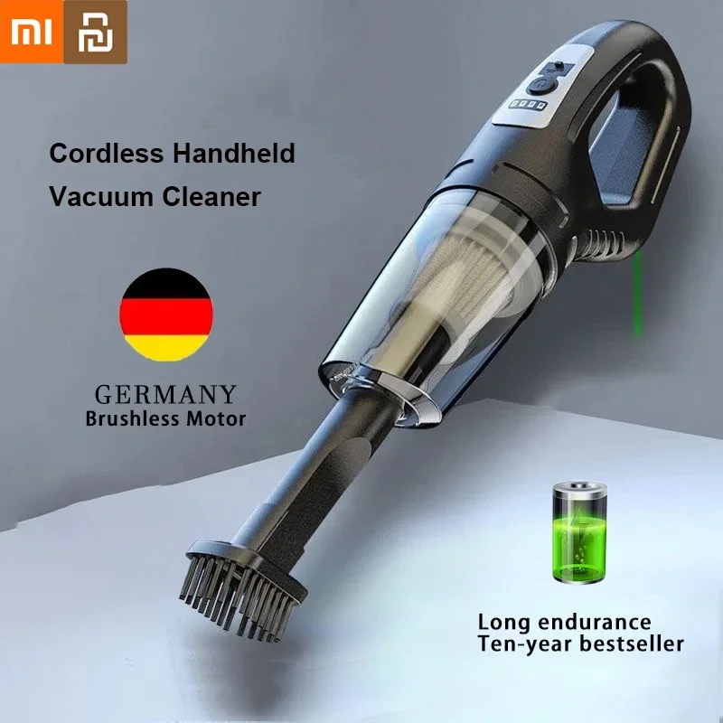 Xiaomi Youpin Car Vacuum Cleaner 120W High Power USB Charge Handheld Cordless Vacuum Cleaner Strong Suction Car Home Clean Tool